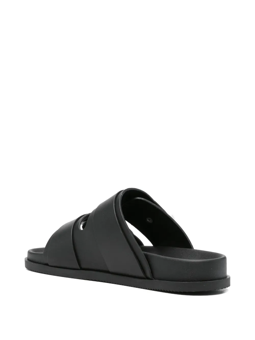 Karl Lagerfeld Kaden double-buckle sandals Zwart