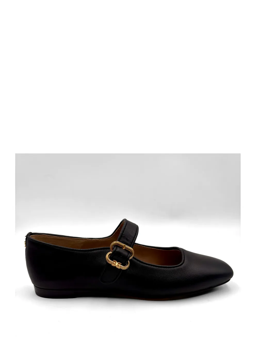 Sam Edelman Michaela buckle-strap ballet flats Zwart