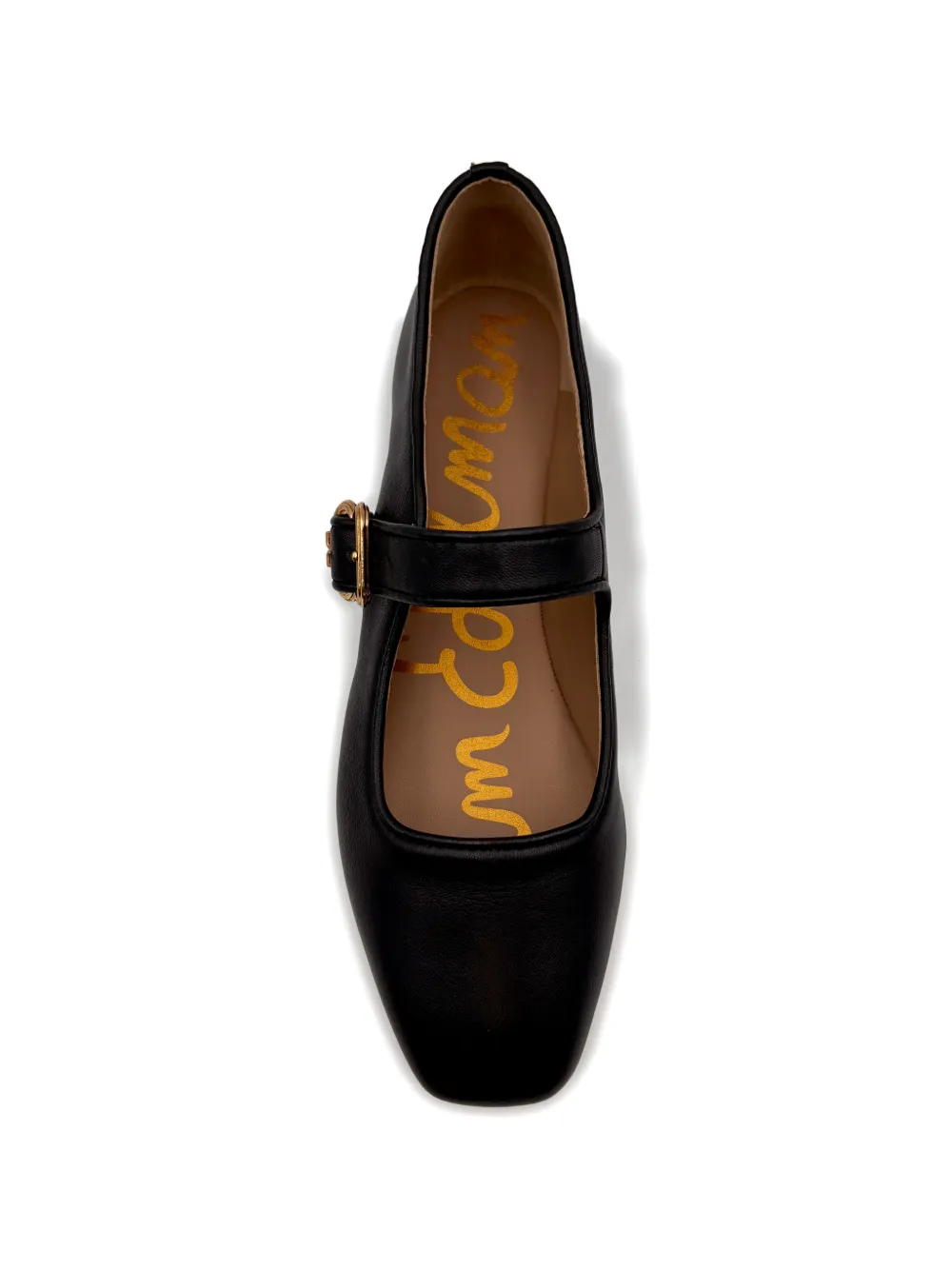 Sam Edelman Michaela buckle-strap ballet flats Zwart