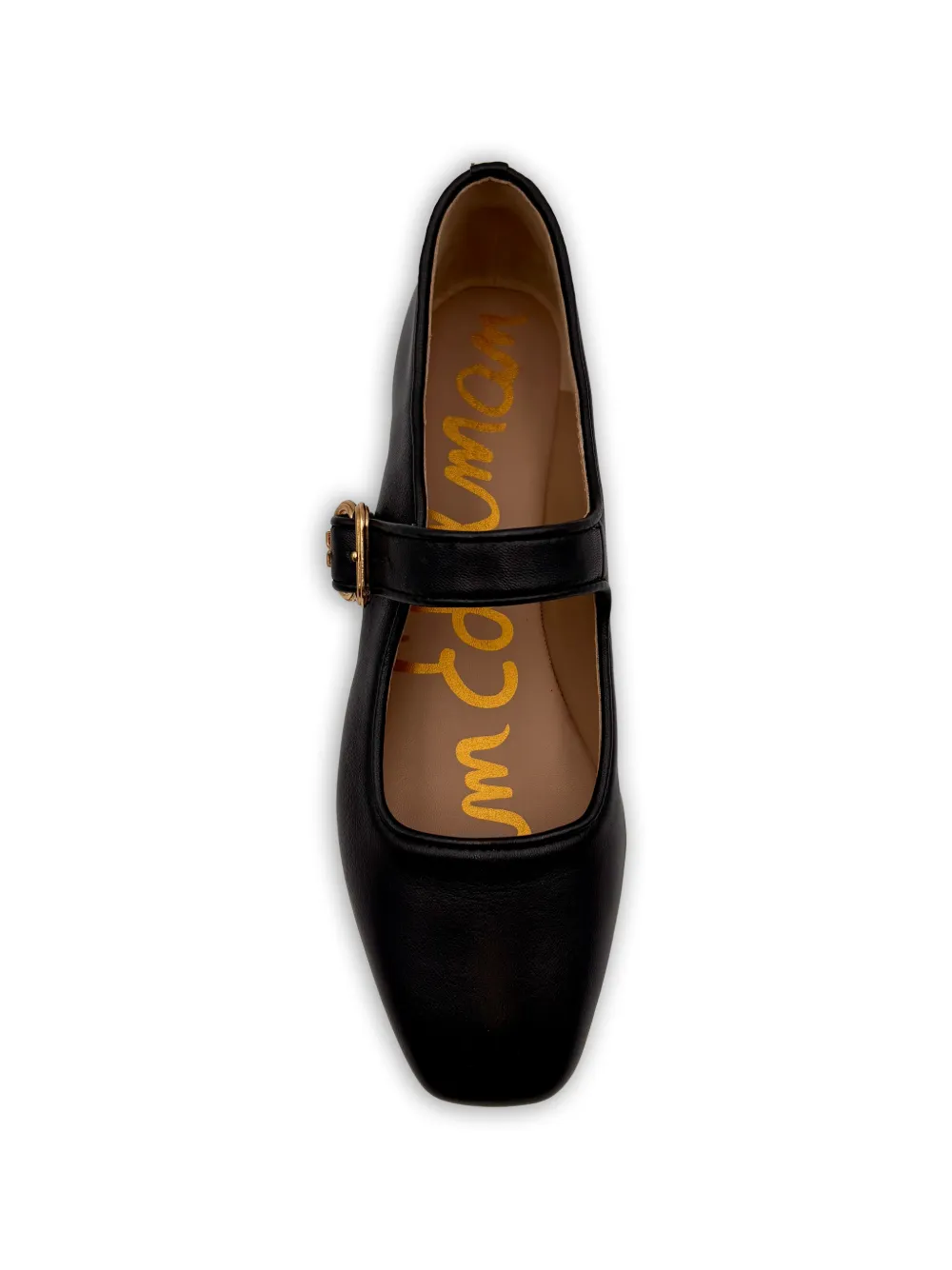  Sam Edelman Bailarinas Michaela Con Correa De Hebilla - Negro 