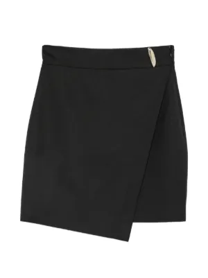 Elisabetta Franchi ボタンディテール ミニスカート | ブラック