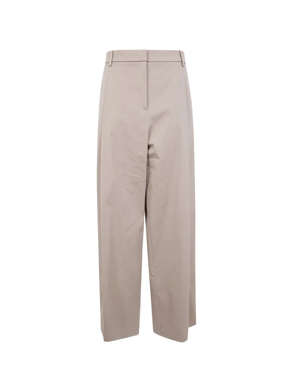 Nº21 pleated wide-leg trousers - Toni neutri
