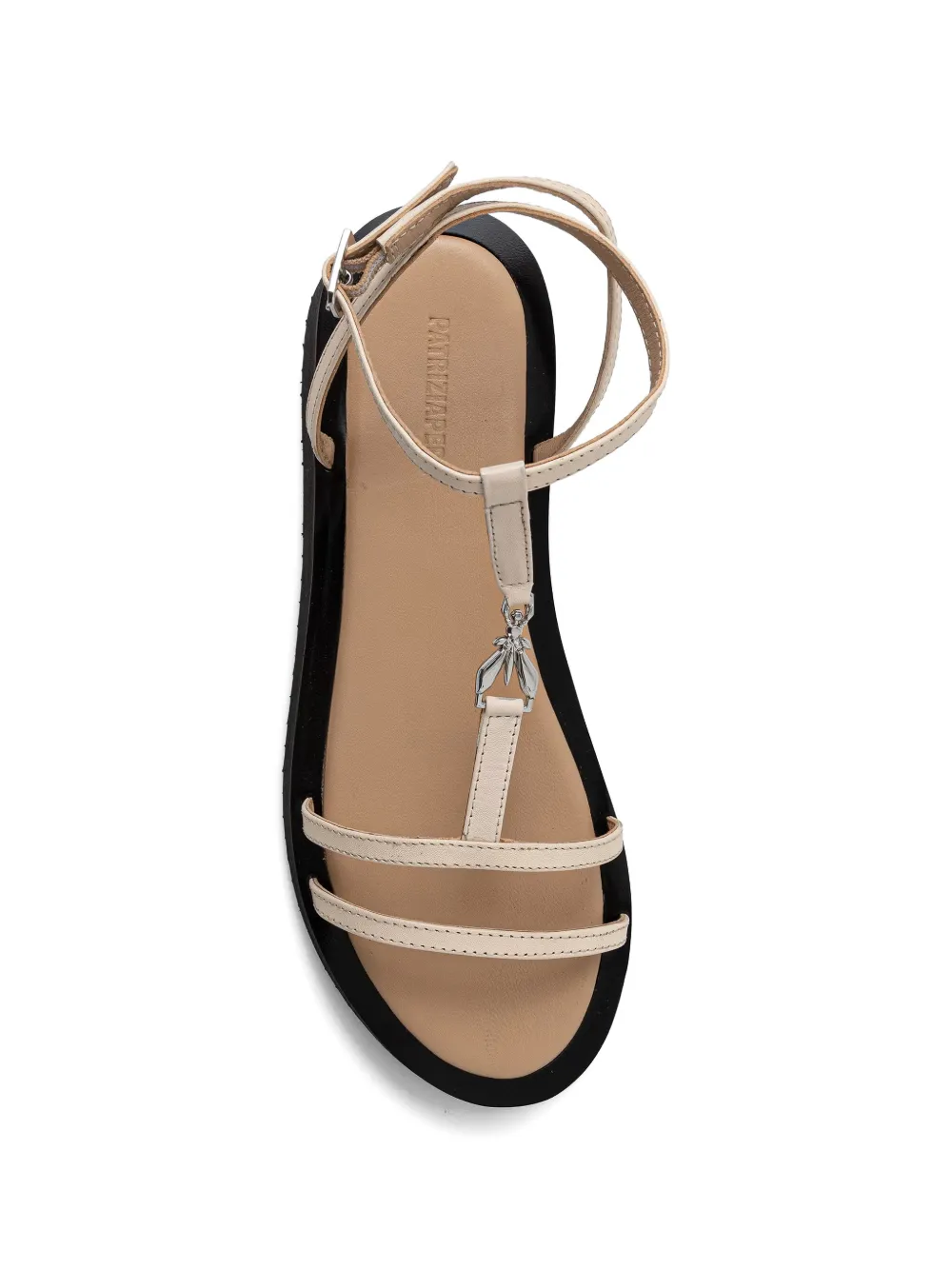 Patrizia Pepe Fly-detail platform sandals Beige