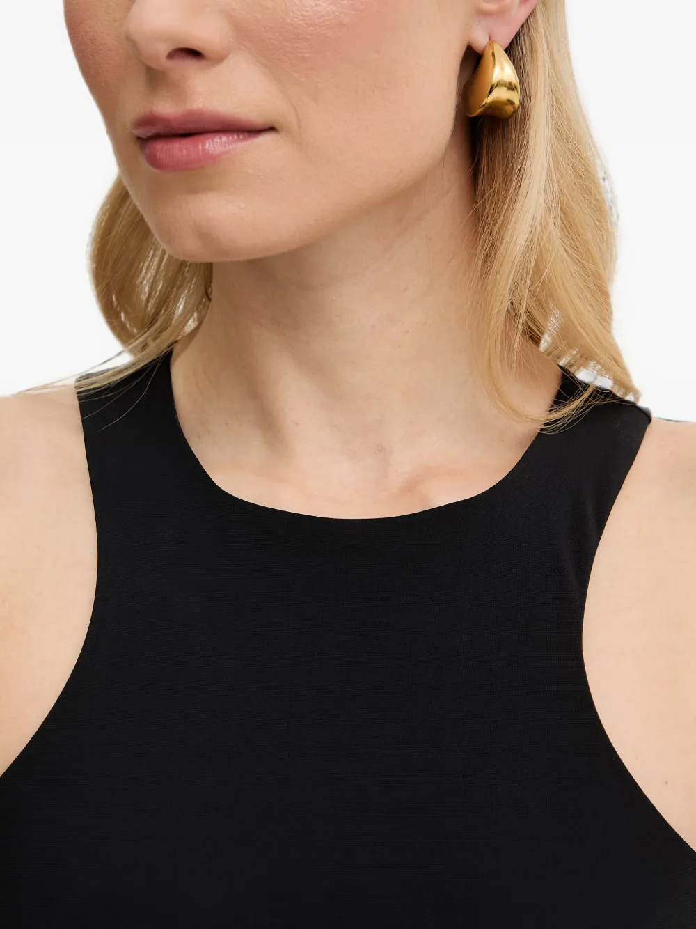 Patrizia Pepe Body met racerback Zwart