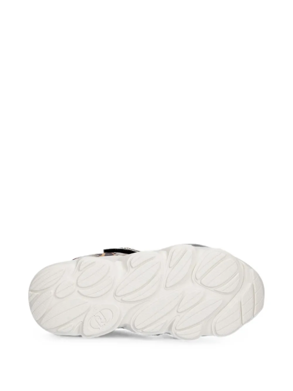 LIU JO leopard-print chunky-sole sandals Beige