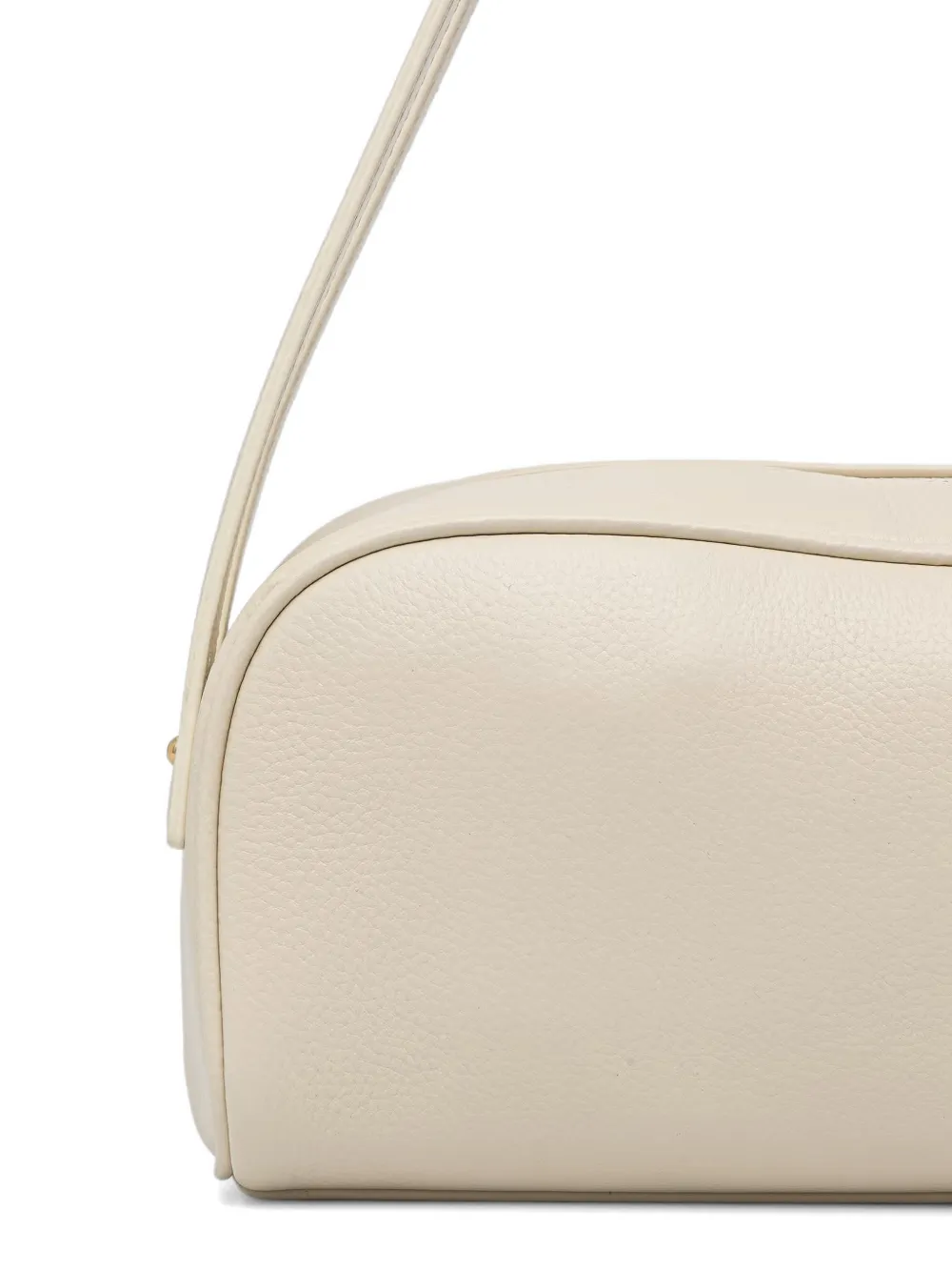 Patrizia Pepe Shopper met logoplakkaat Beige