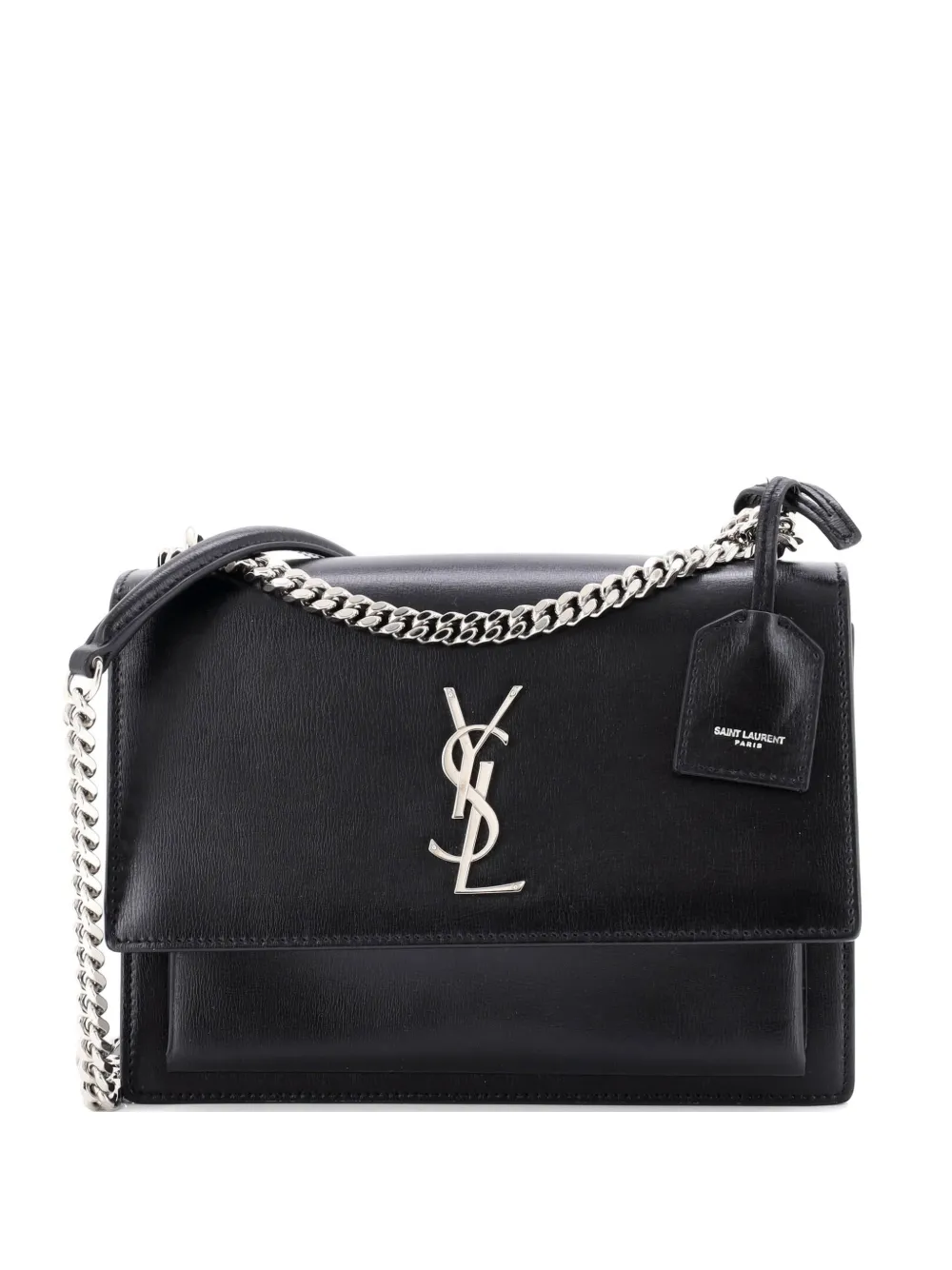 Saint Laurent Pre-Owned Sunset Leather Small crossbody bag - Nero