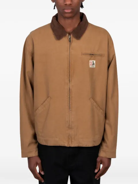 One Of These Days Prairie canvas bomber jacket