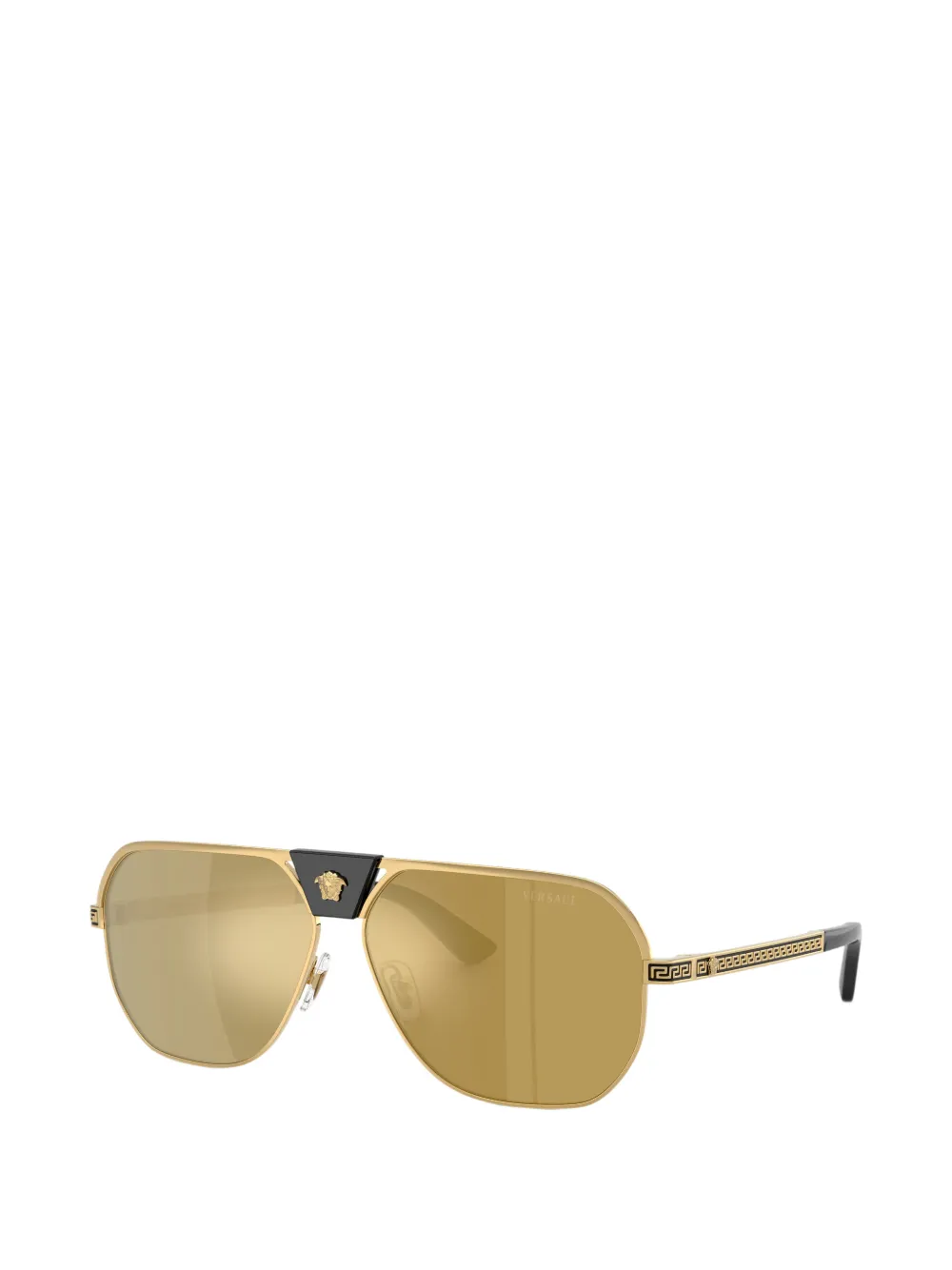  Versace Eyewear Gafas De Sol Greca Flow - Dorado 