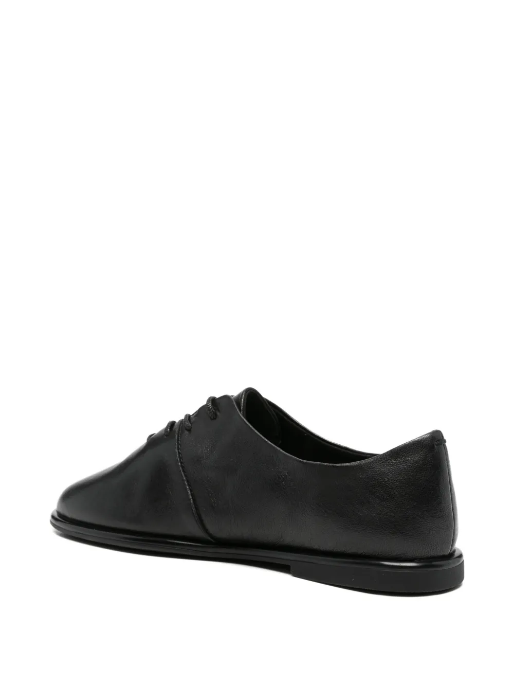 SERGIO MORETTI FIRENZE Leren Oxford veterschoenen Zwart