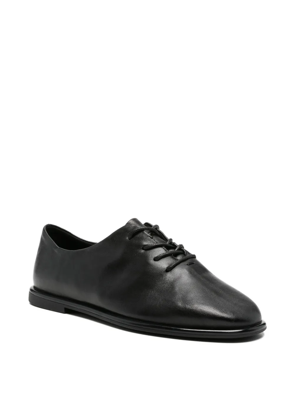 SERGIO MORETTI FIRENZE Leren Oxford veterschoenen Zwart