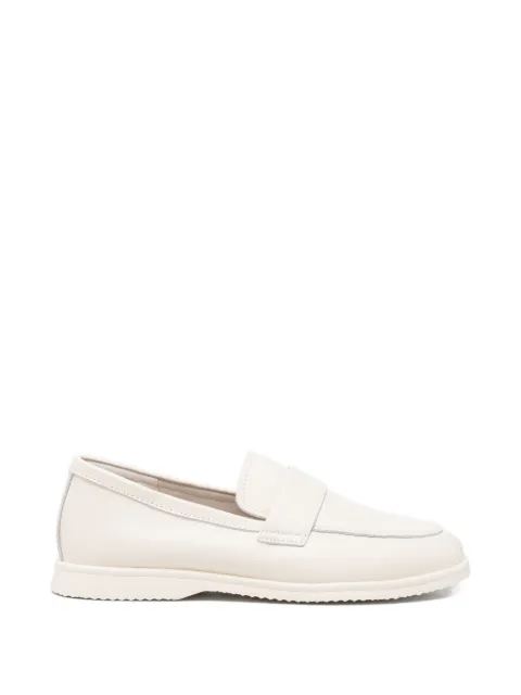 SERGIO MORETTI FIRENZE penny leather loafers