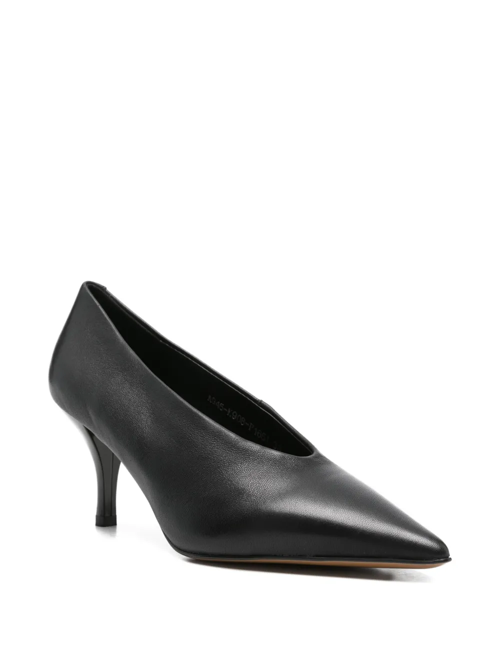 SERGIO MORETTI FIRENZE Pumps met puntige neus Zwart
