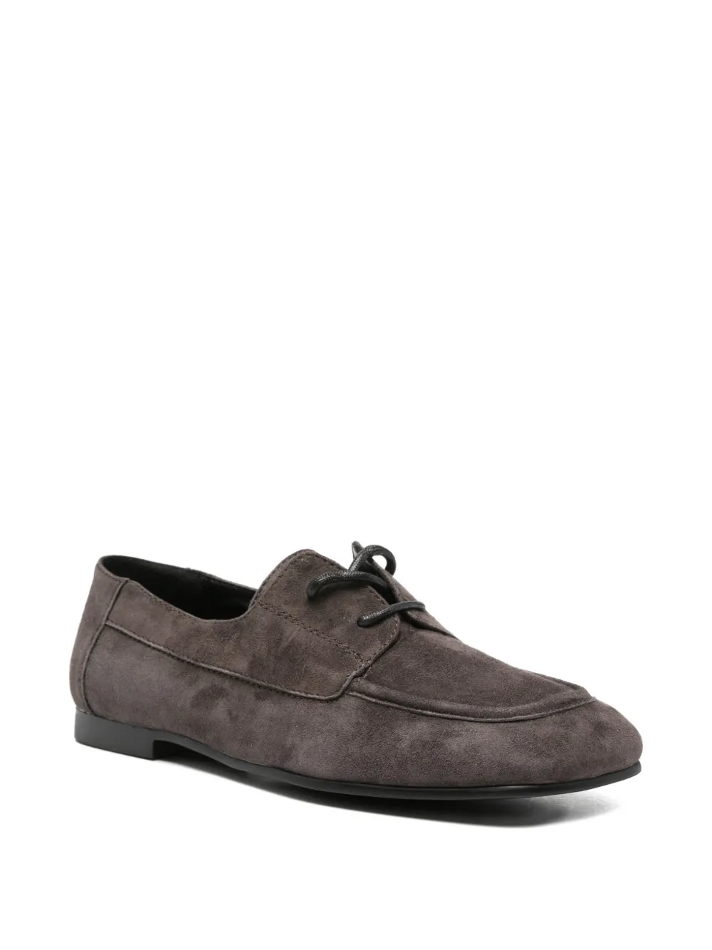SERGIO MORETTI FIRENZE Suède derby schoenen Bruin