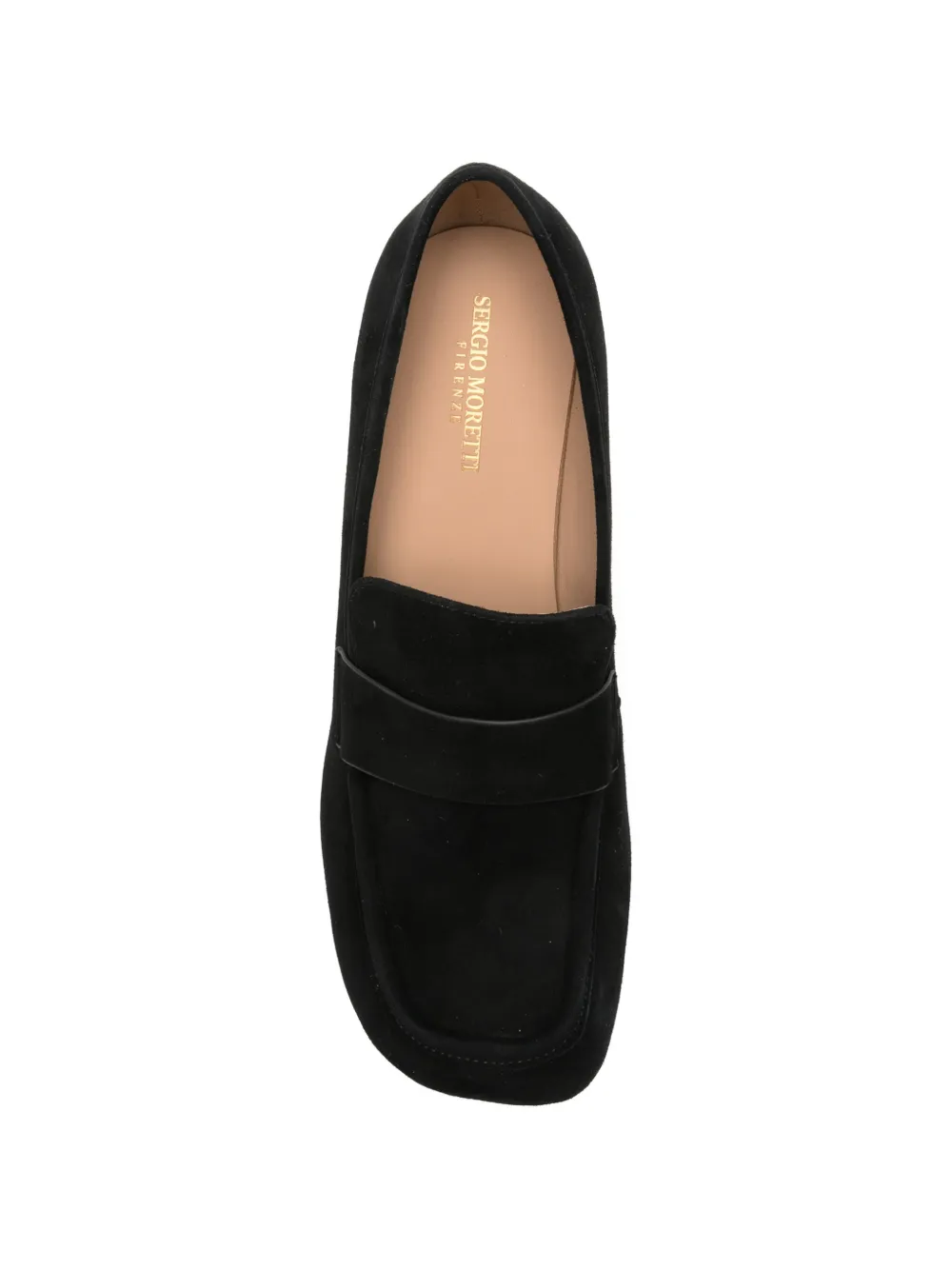 SERGIO MORETTI FIRENZE Suède pumps Zwart
