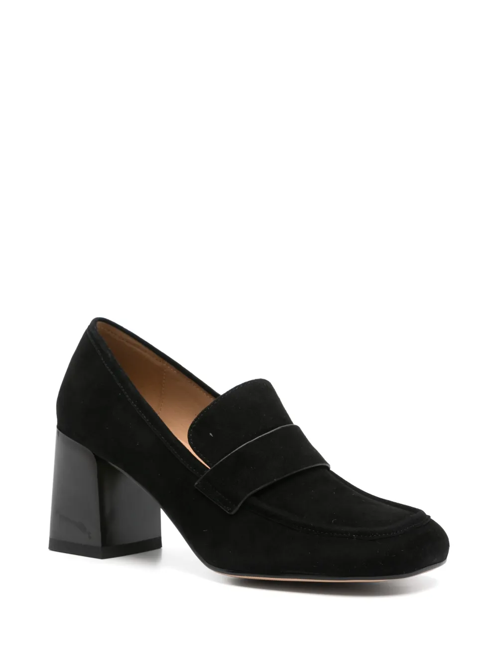 SERGIO MORETTI FIRENZE Suède pumps Zwart