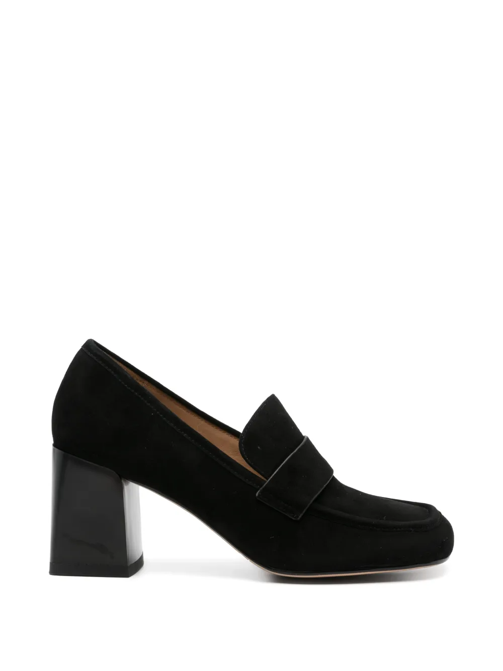 SERGIO MORETTI FIRENZE Suède pumps Zwart
