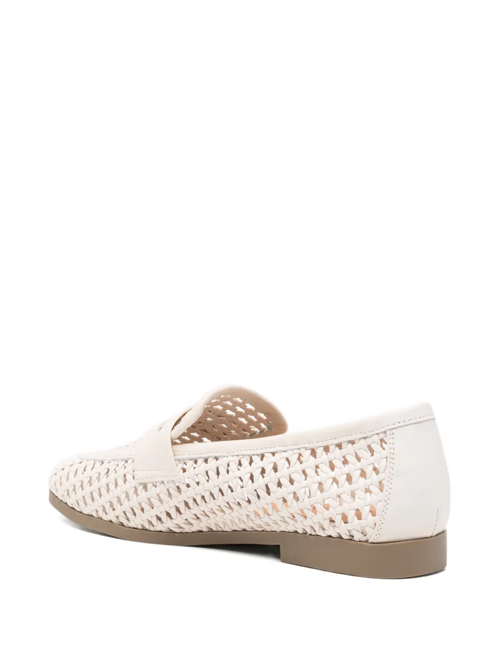 SERGIO MORETTI FIRENZE Penny loafers Beige