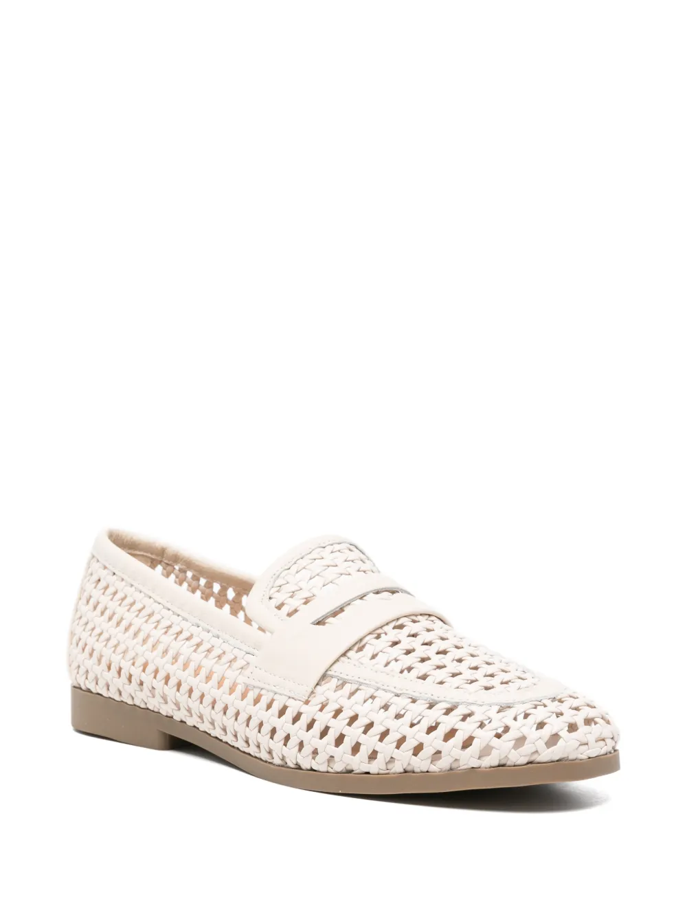 SERGIO MORETTI FIRENZE Penny loafers Beige