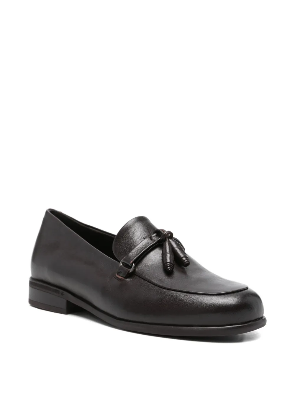 SERGIO MORETTI FIRENZE Loafers met kwastjes Bruin