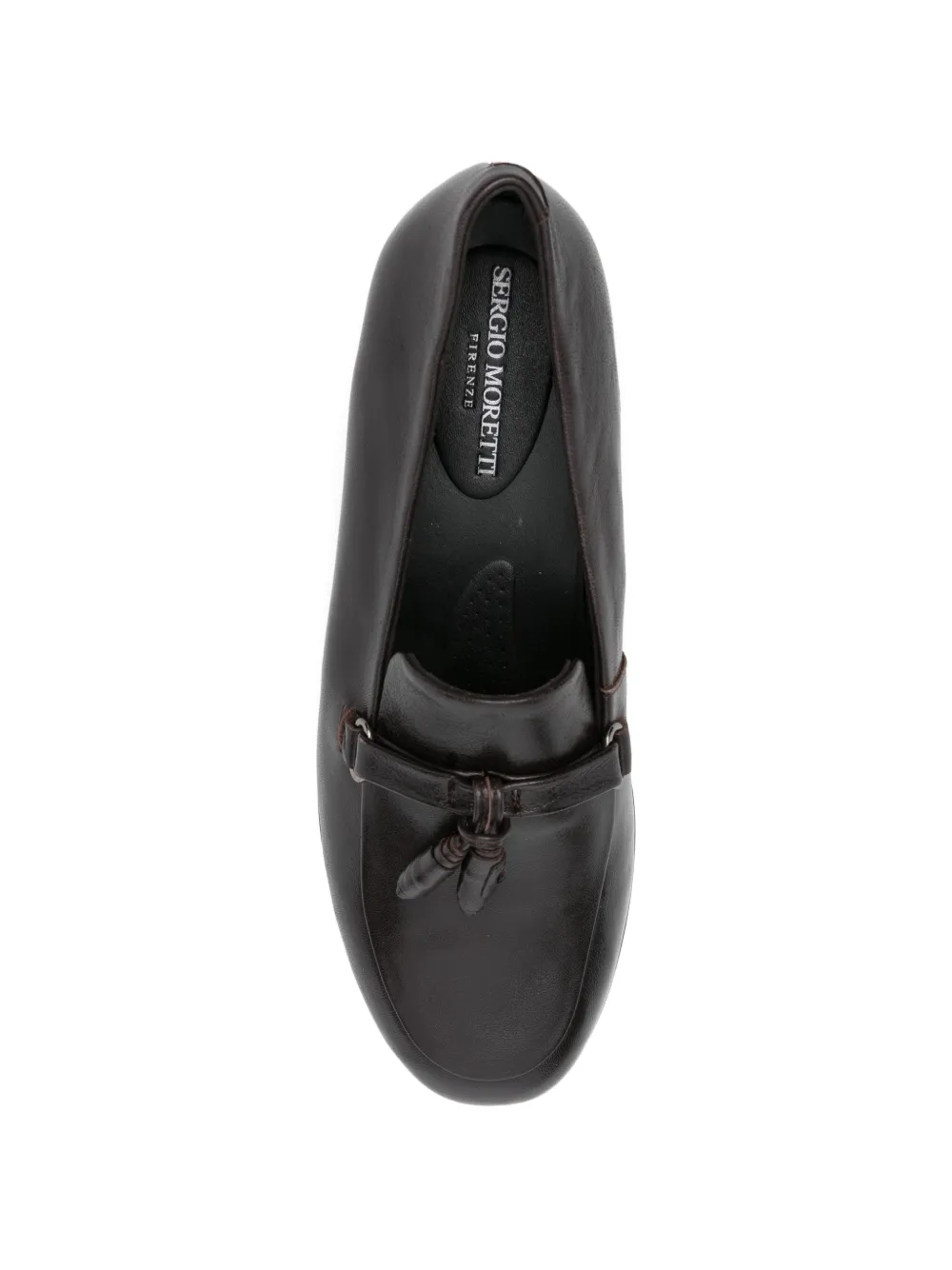 SERGIO MORETTI FIRENZE Loafers met kwastjes Bruin