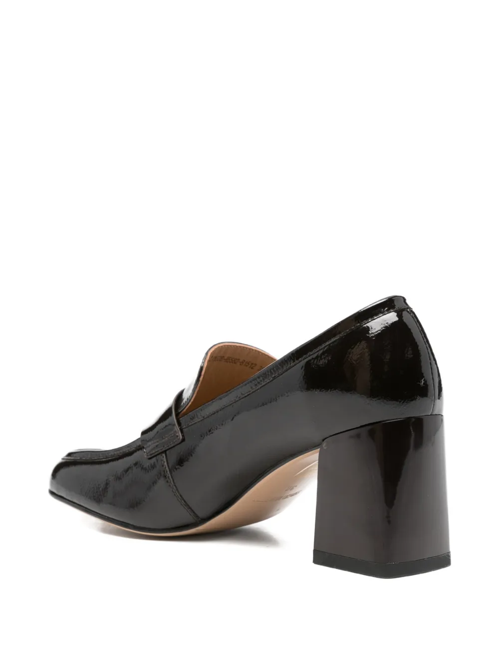 SERGIO MORETTI FIRENZE Pumps met vierkante neus Bruin