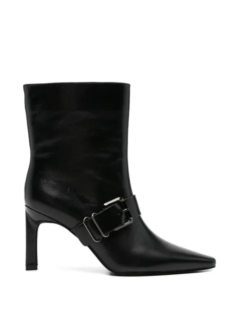 SERGIO MORETTI FIRENZE buckle-strap ankle boots