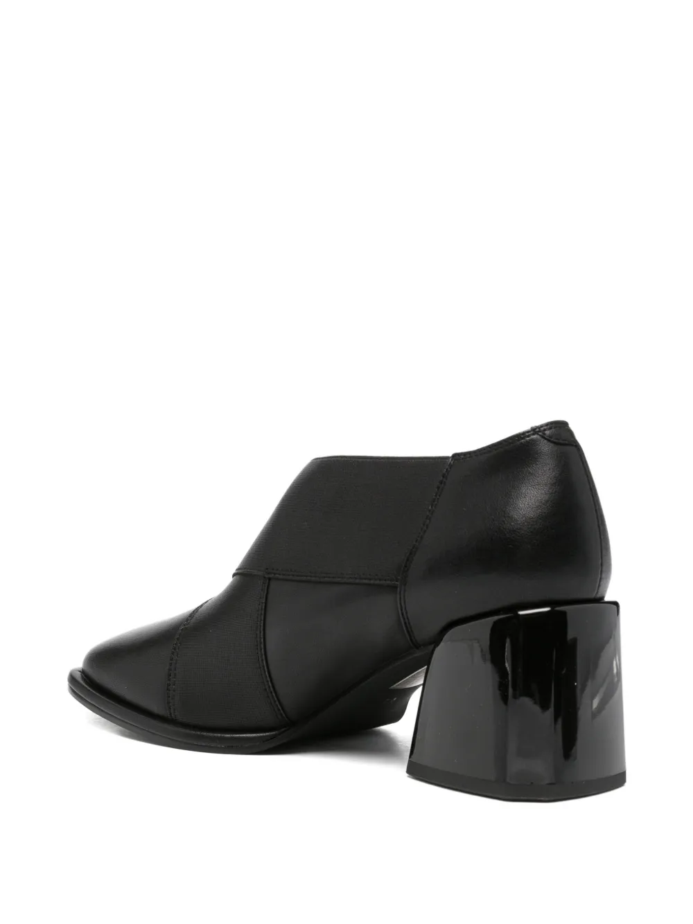 SERGIO MORETTI FIRENZE Pumps met blokhak en vlakken Zwart