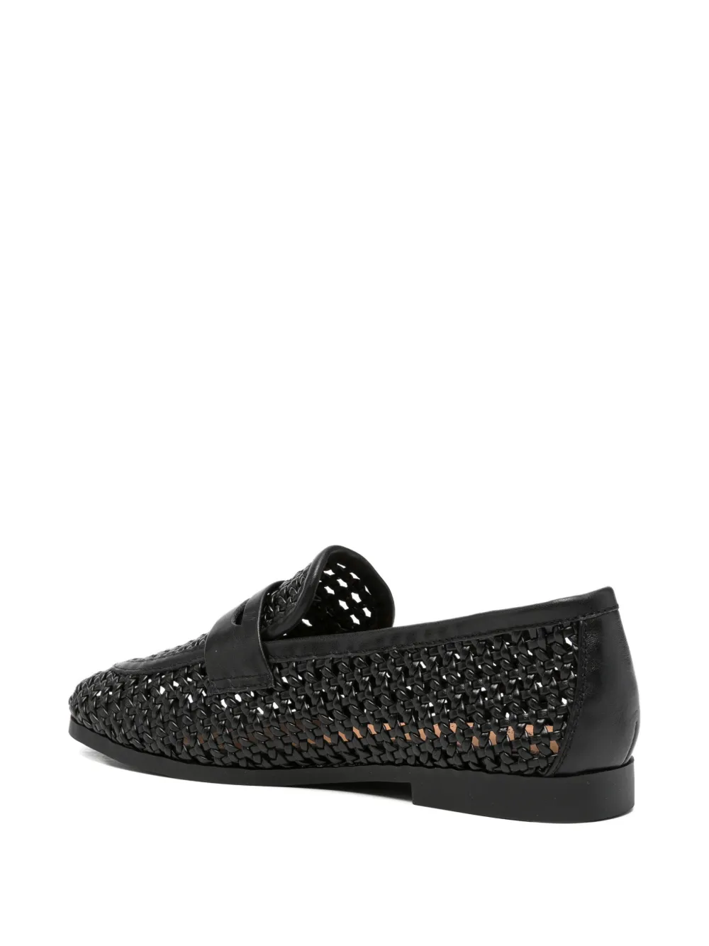 SERGIO MORETTI FIRENZE Penny loafers Zwart