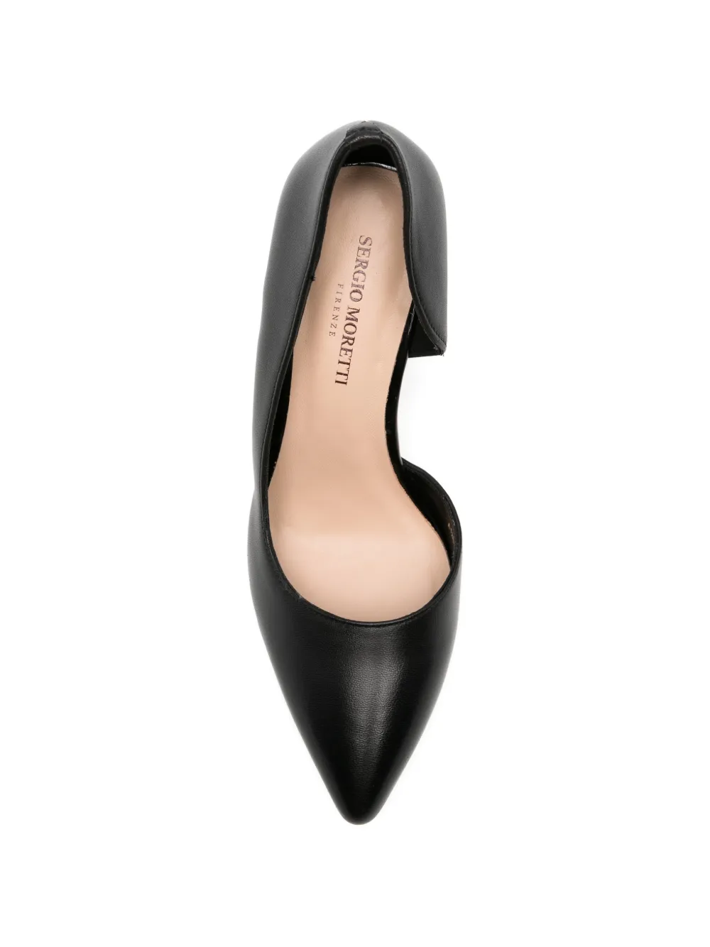 SERGIO MORETTI FIRENZE Pumps met puntige neus Zwart