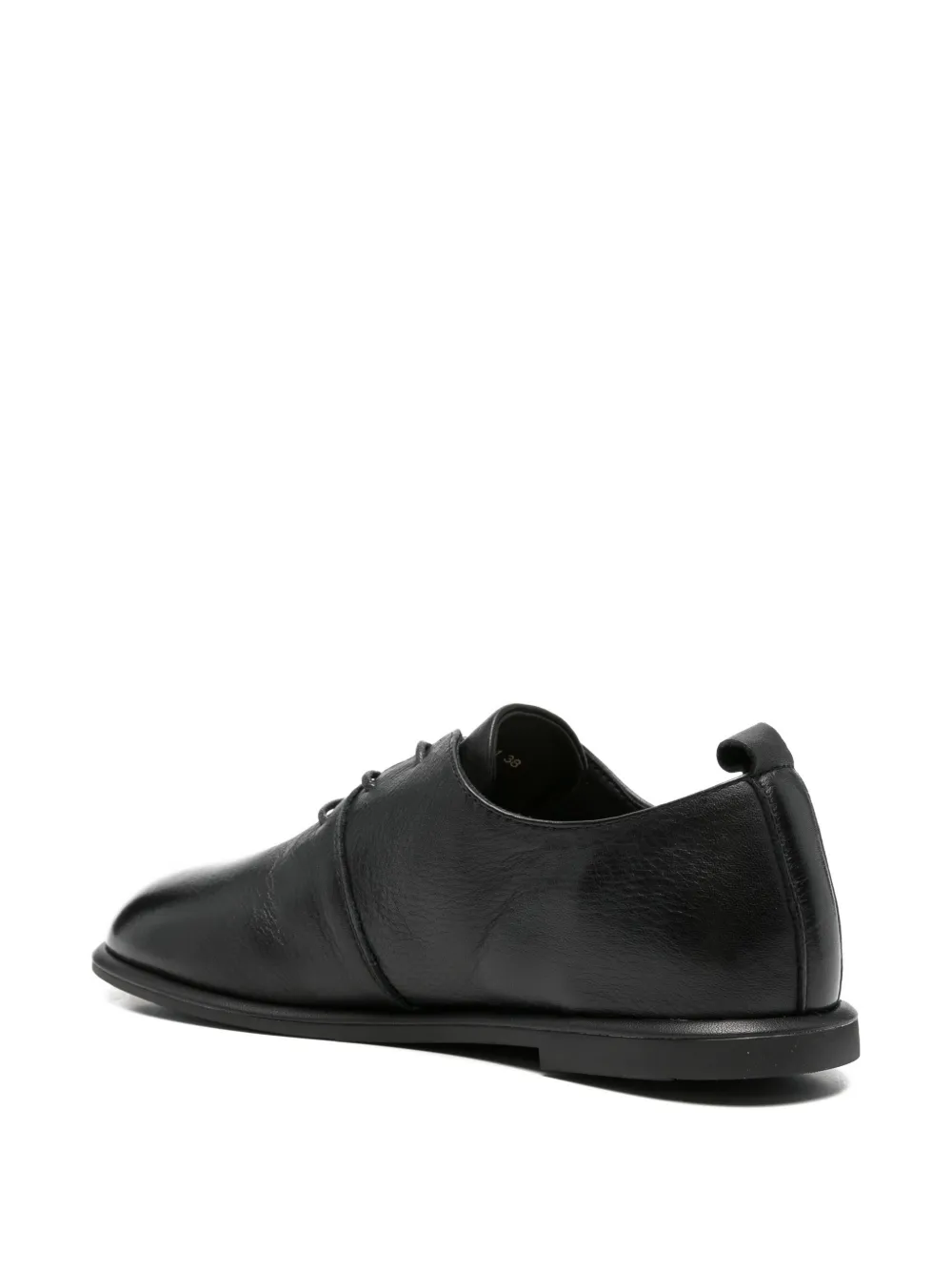 SERGIO MORETTI FIRENZE Leren Derby schoenen Zwart