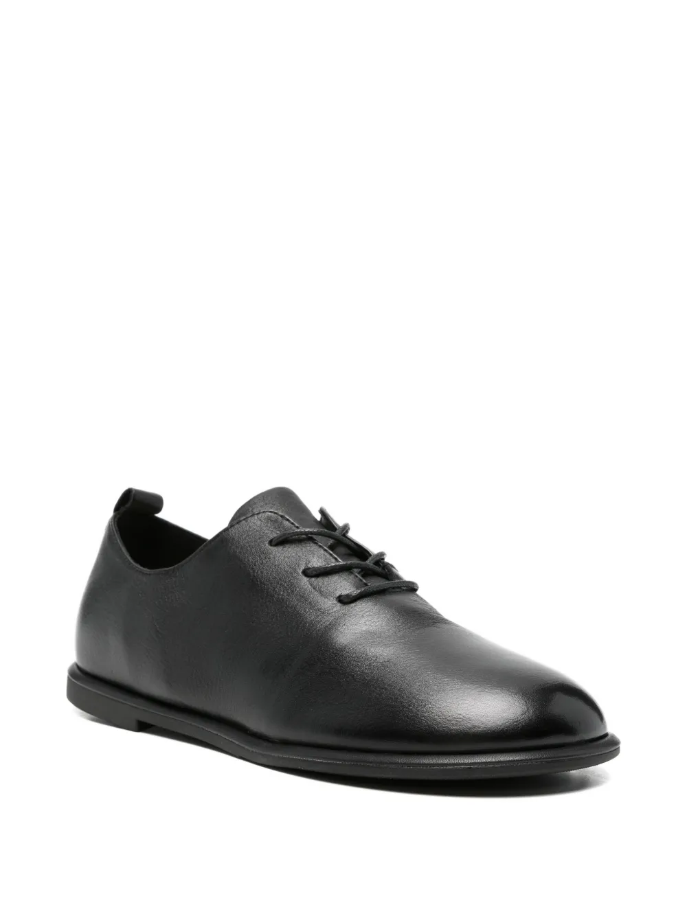 SERGIO MORETTI FIRENZE Leren Derby schoenen Zwart
