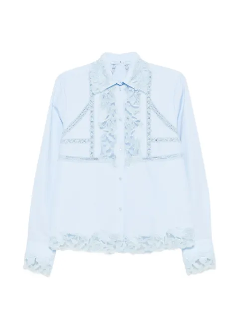Ermanno Scervino camisa con detalle de encaje