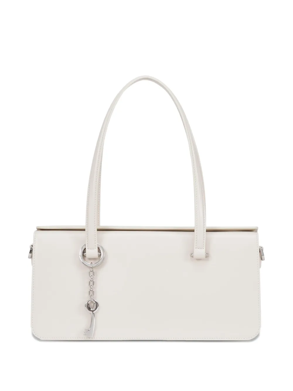 POTAMY charm leather shoulder bag