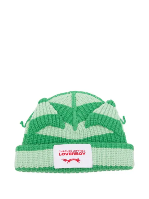 Charles Jeffrey Loverboy chunky-knit ears beanie hat