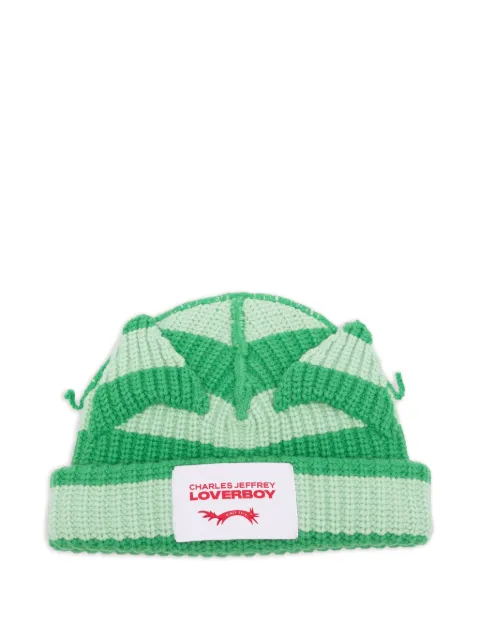Charles Jeffrey Loverboy chunky-knit ears beanie hat