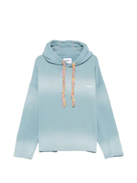 Bonsai logo-print hoodie