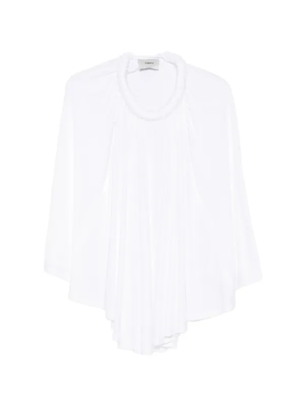 Coperni Circle Top in White