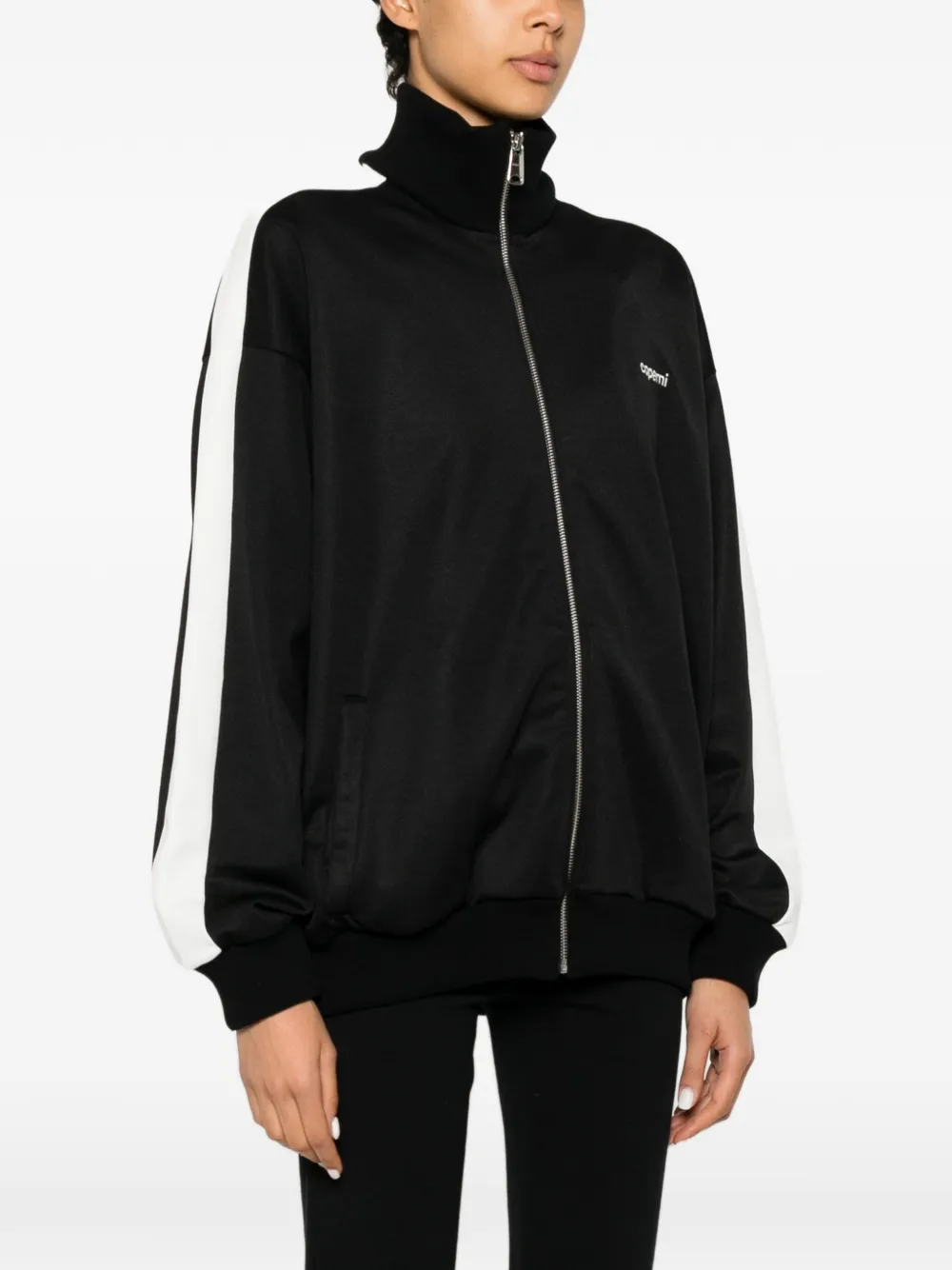 Coperni Oversized jack met zijstreep Zwart