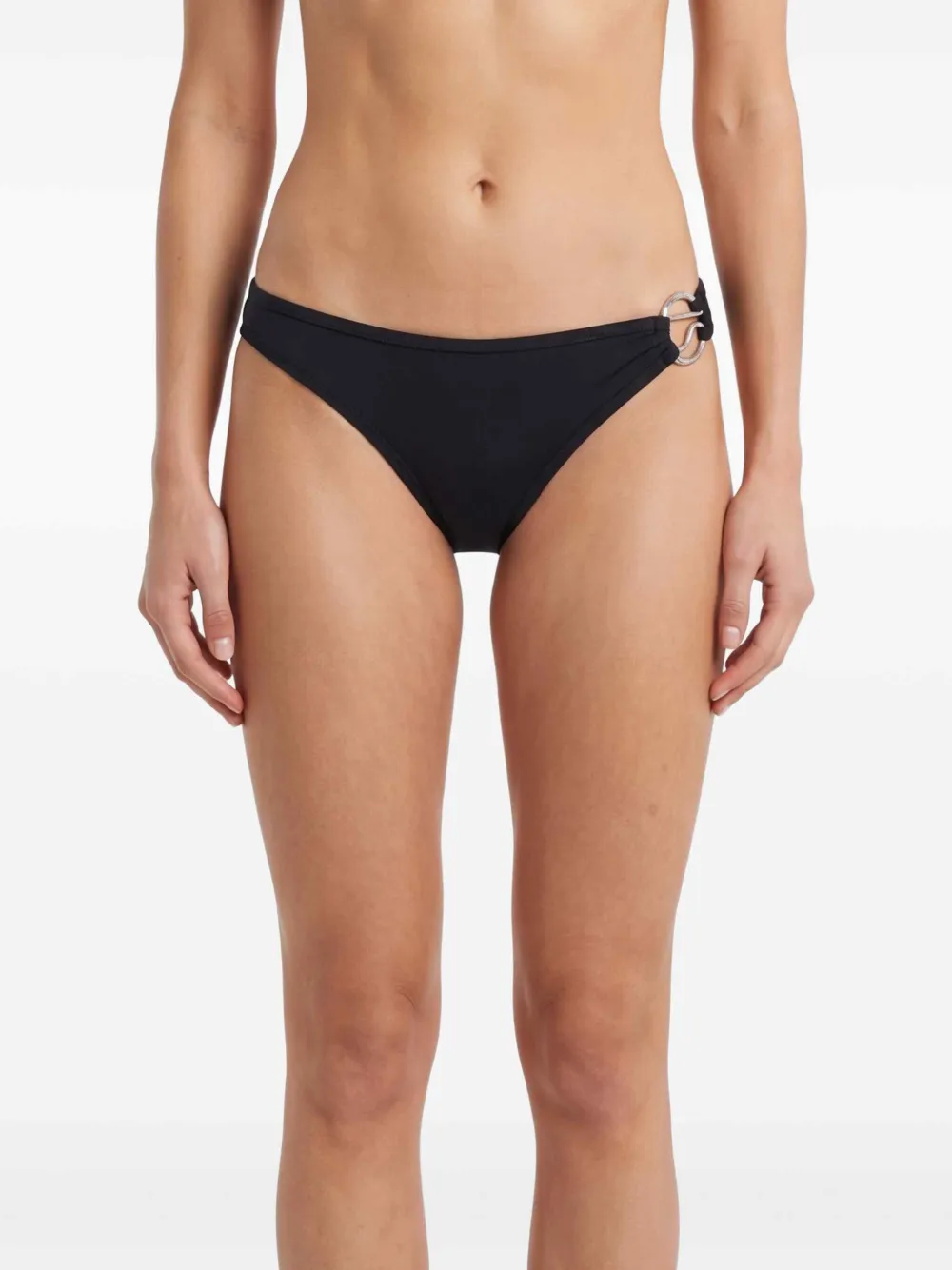 Coperni Bikinislip met logopatch Zwart