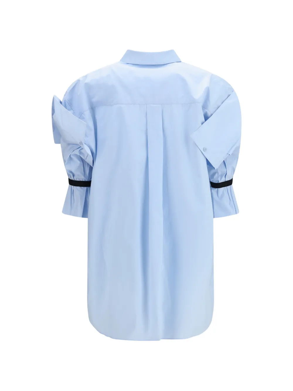 ALAINPAUL elasticated-sleeve shirt - Blu