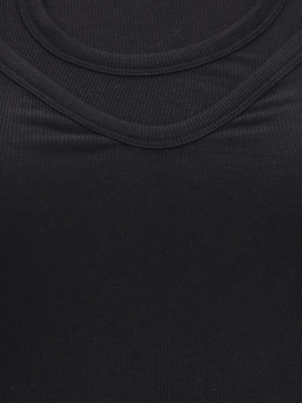 ALAINPAUL Gelaagde tanktop Zwart