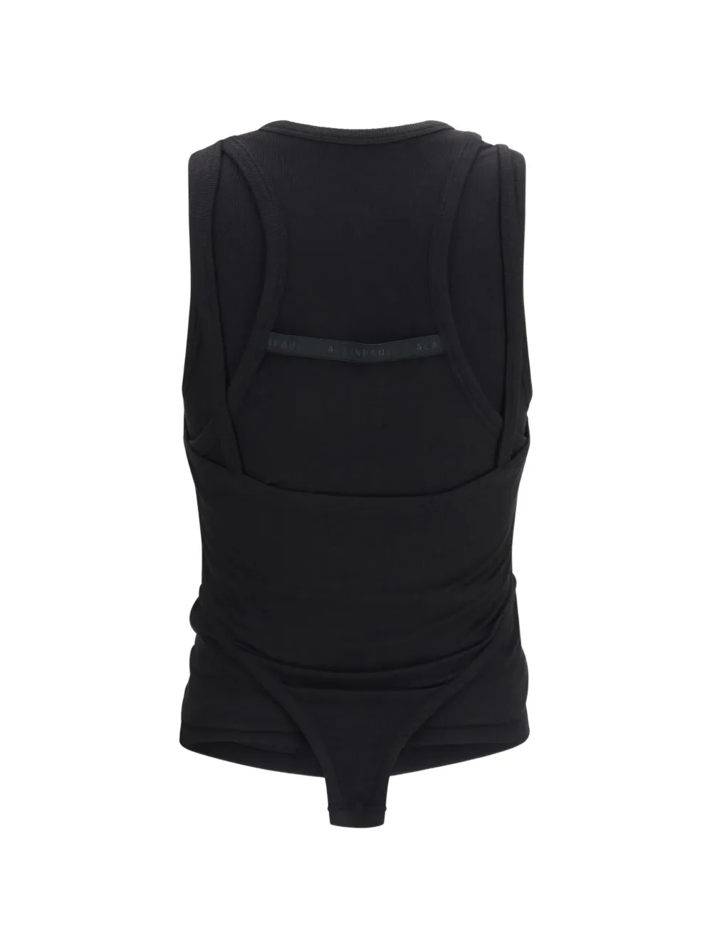 ALAINPAUL Gelaagde tanktop Zwart