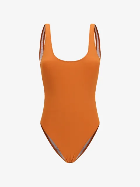 Kristina Ti open-back one-piece swimsuit