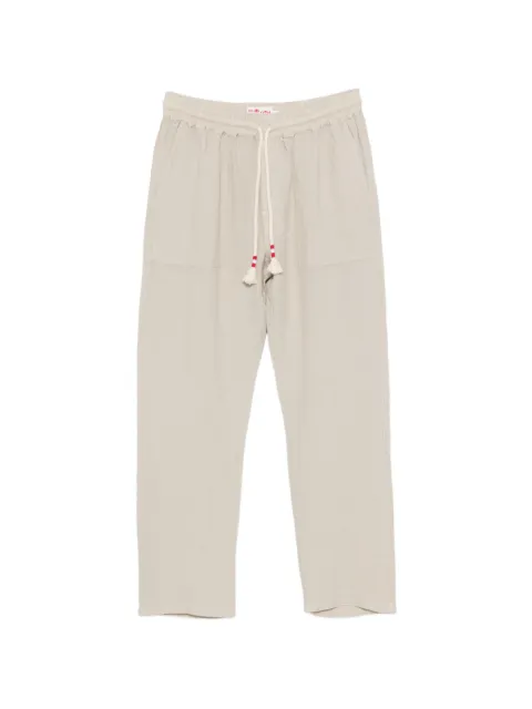 MC2 Saint Barth drawstring-waist linen trousers