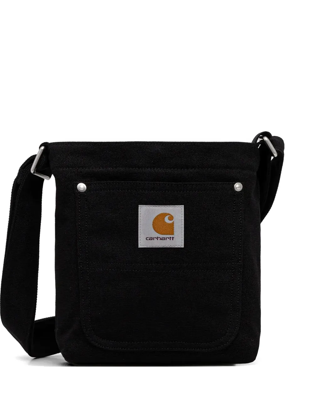 Carhartt WIP Borsa messenger con applicazione - Nero