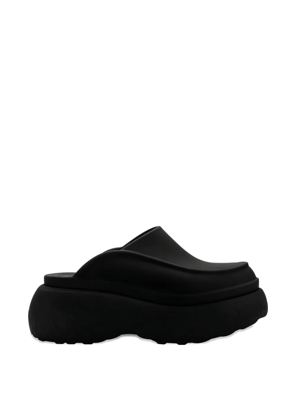 Marc Jacobs x Melissa logo-embossed mules Zwart