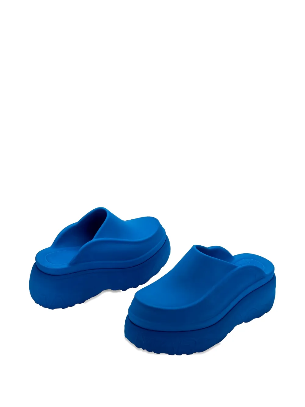 Marc Jacobs x Melissa logo-embossed mules Blauw