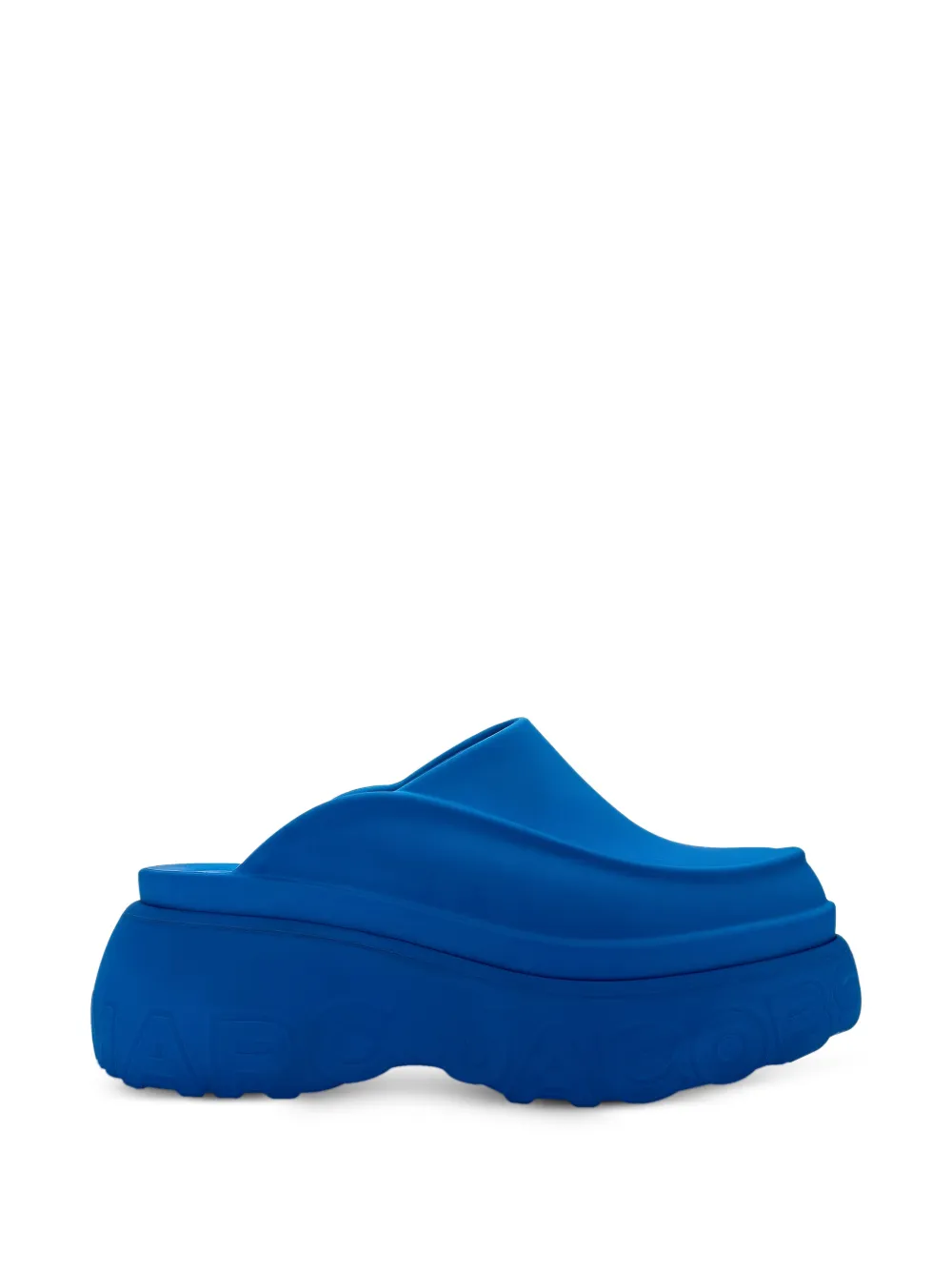 Marc Jacobs x Melissa logo-embossed mules Blauw
