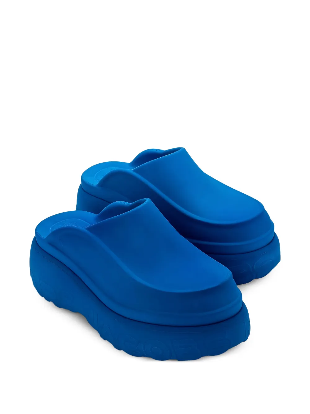  Marc Jacobs Mules Con Logo En Relieve De Marc Jacobs X Melissa - Azul 